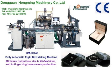 HM-ZD240 Automatic Rigid Box Maker for Jewellery Boxes