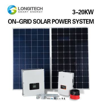 3kw on Grid 15kw Cell 35kw Solar System Solar Panel System