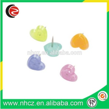 differet shaped decorative push pin