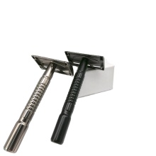 Classical Black Zinc Alloy Handle Double-Edge Safety Razor