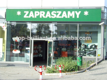 outdoor programable led panel store display