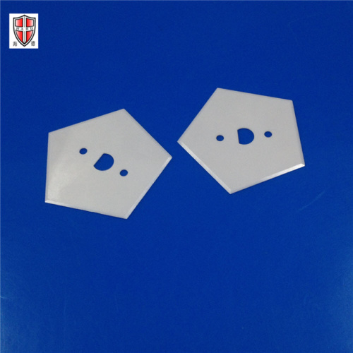 quinquangular sharp edge custom made zirconia ceramic blade