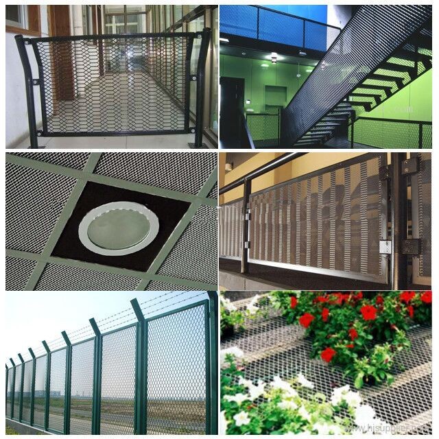 Silver Expanded Metal Mesh για το BBQ Grill Factory