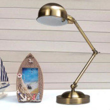 NEW Vintage Bronze LED Table Reading Lamp