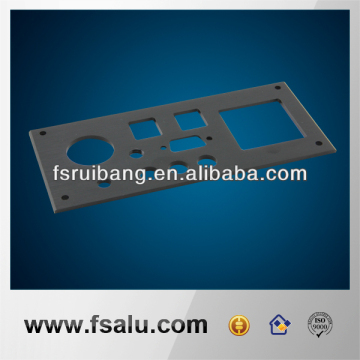 high precision custom cnc machining face plates for audio equipment