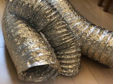 Hvac Systems aluminium flexible duct Dia.3" To 16"