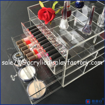 Similar Acrylic Cosmetic Makeup Organizer with Drawer /acrylic makeup organizer with handle