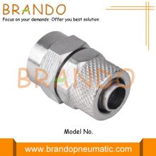 Female Straight Quick Connect Twist Lock Pneumatic Couplings