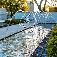 Jumping Water Fountain for Outdoor Courtyard Landscapes