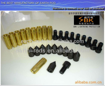 14.2mm Diameter Threaded Earth rod Coupler