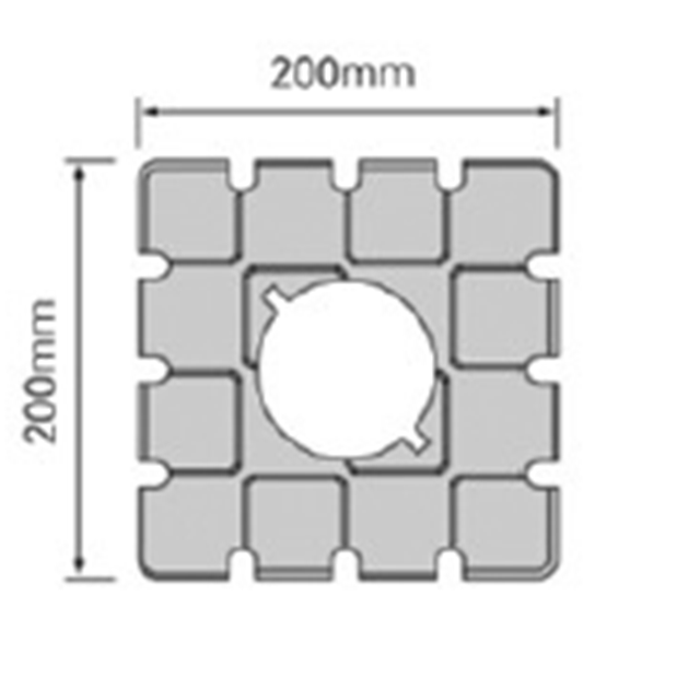 New Product Concrete Modular Forming System Panel Aluminum Formwork