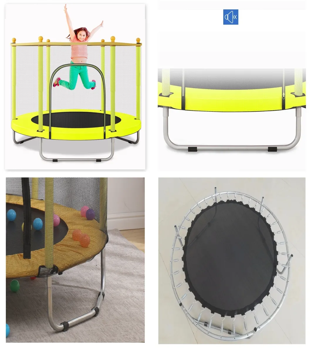 2021 Wholesale Hot Sale 1.4 M New Plug U Leg Style Kids Trampoline