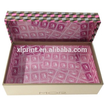 Custom box packaging,paper t-shirt packaging box,kraft gift box