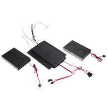 Touch Sensor Wireless FM Radio LED Bathroom Mirror with Date Time Calendar and Music Display