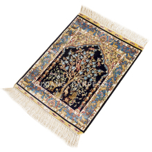 Top Quality 1.5X2 ft Small Handmade Silk Persian Prayer Rugs