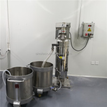 Continuous Centrifuge Process for Bacterial Separation and Fermentation Broth Clarification
