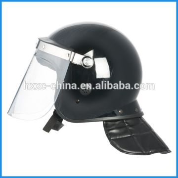 PC/ABS police anti-riot helmet