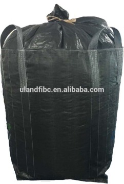 Circular Black Cross Corner Big Bag/fibc
