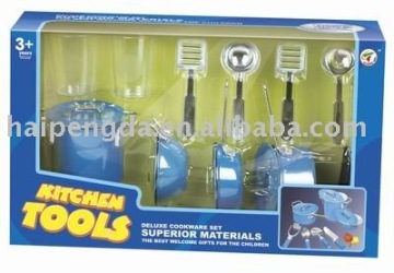 plastic cooker set / kitchen toy set