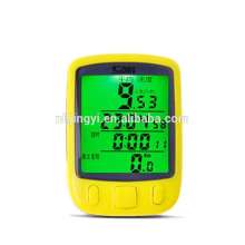 wireless electric computer odometer with noctilucent bicycle motor bike speedometer