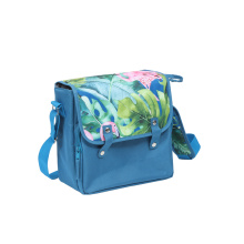 Blue thermal insulation outdoor essential lunch bag