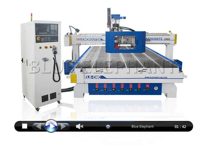 2040 Big Wood CNC Router with Auto Tool Change Professional for Furniture