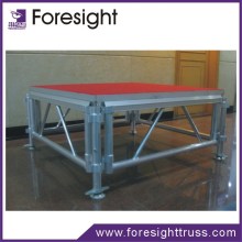 Durable aluminum portable outdoor concert stage , lighting stage for sale