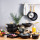 Maifan stone nonstick wok fried egg pan household cooking pan gas stove induction cookwaresets