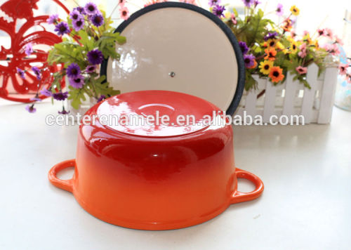 Mini Round Cocotte With Black Knob