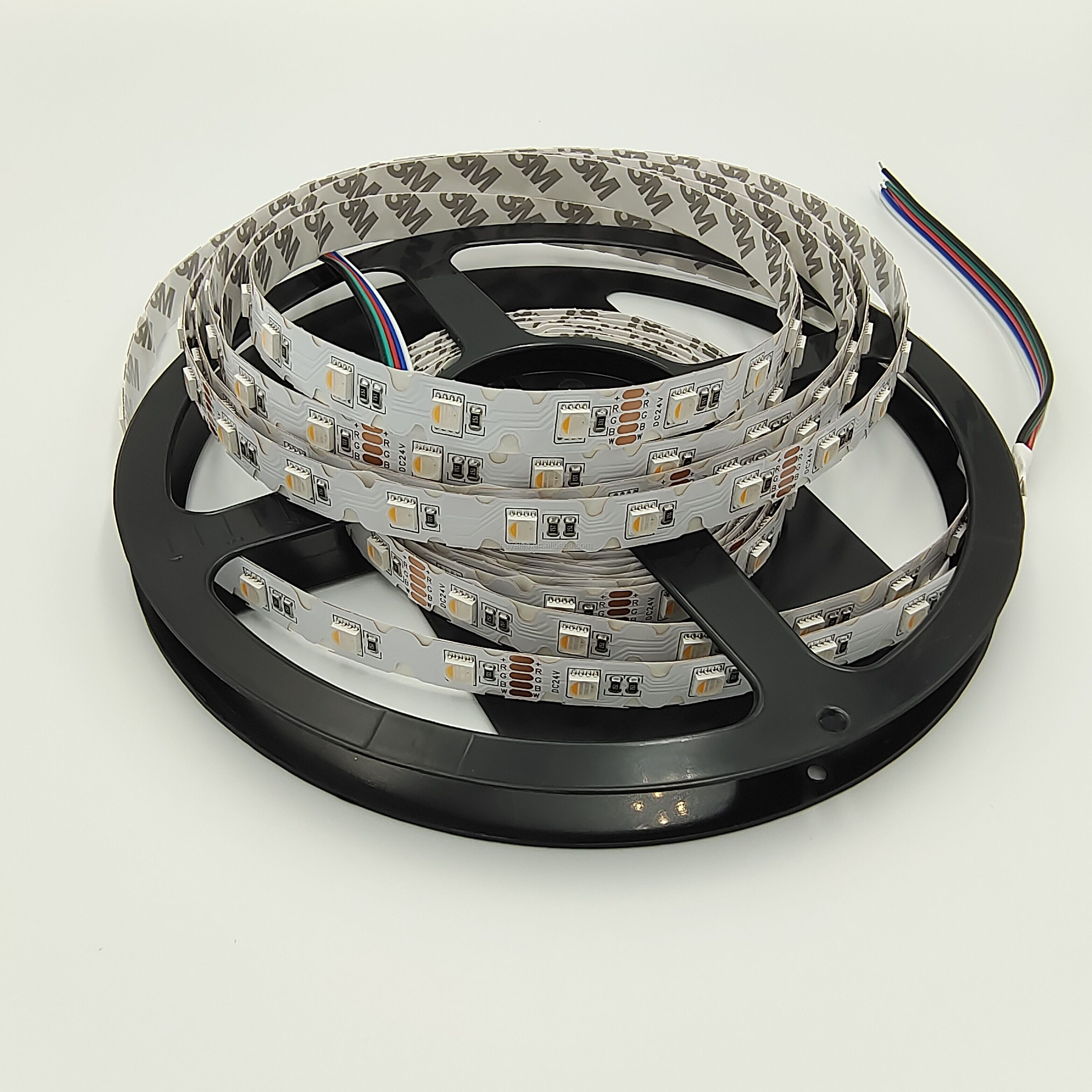 Bendable SMD 5050 RGBW 48LED DC 12V IP20 IP65 S shape Led strip light for Modeling decoration