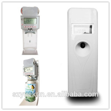 Wall mounted LCD automatic bathroom aerosol spray dispenser