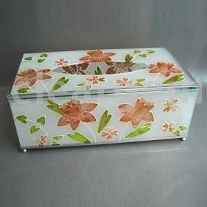Glass Napkin Box