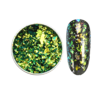 Colored Brocade Glitter Nail Sequin Powder - Custom Manicure Decoration