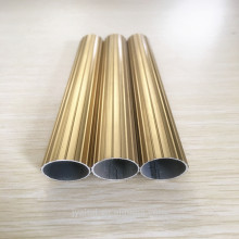 fashionable patterns circular tube aluminium profile for windows and doors