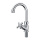 Chrome Swan szyi umywalka Kitchen Tap kran