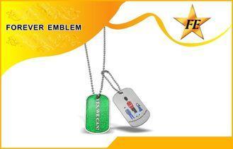 aluminum custom Personalised Dog Tags , colorful dog tag wi