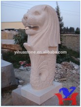 Lion face Carving Sculpture