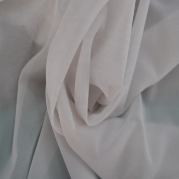 8mm Pure Silk Fabric White Silk Chiffon Fabric