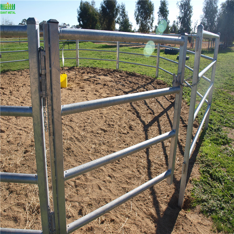 Galvanized Corral Fence Panel Animal Fence