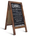Rustic Outdoor A-Frame Standing ChalkBoard Sign