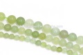 billige grüne prehnit perlen lose edelstein für halskette steine ​​perlen für diy schmuck