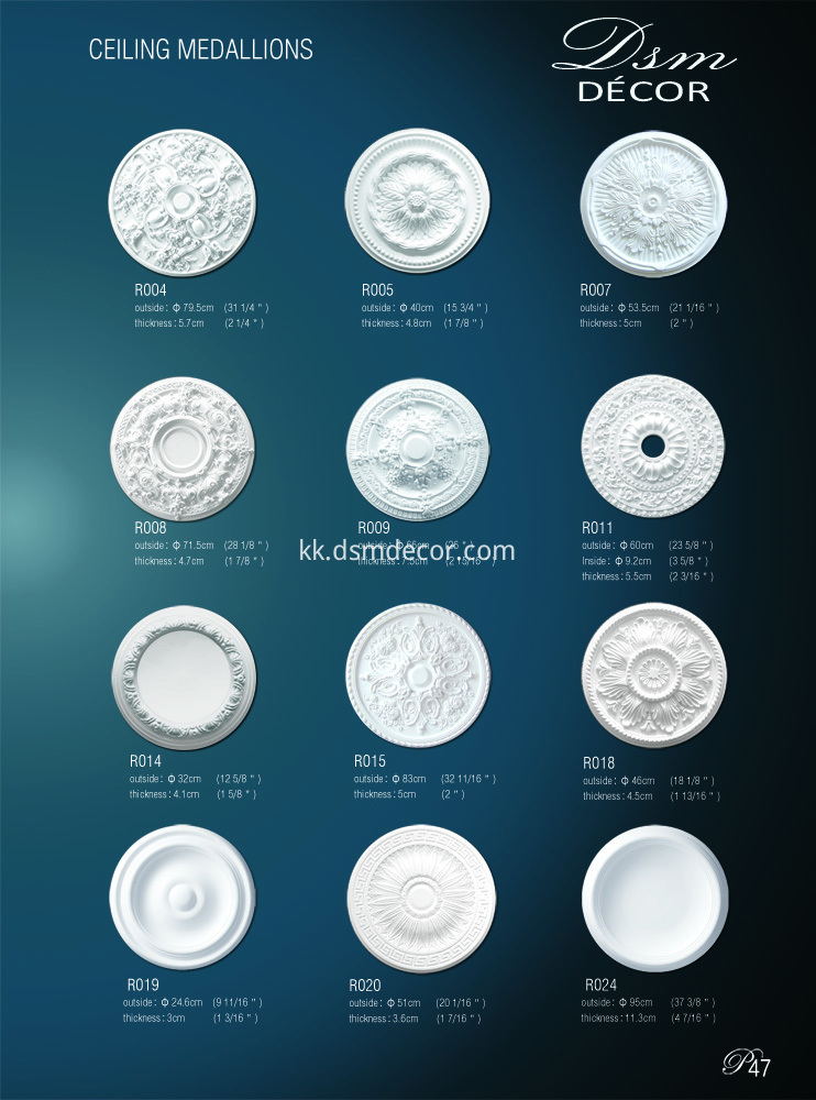 Polyurethane Ceiling roses