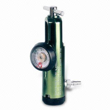 Aluminum Alloy Oxygen Valve with Twelve Steps to Regulate the Valve