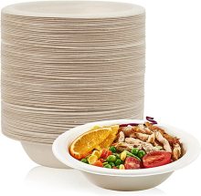 12oz Disposable Biodegradable Soup Bowls