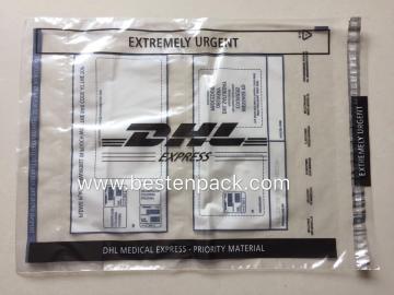 DHL PE-LD Medical Express Large Envelope