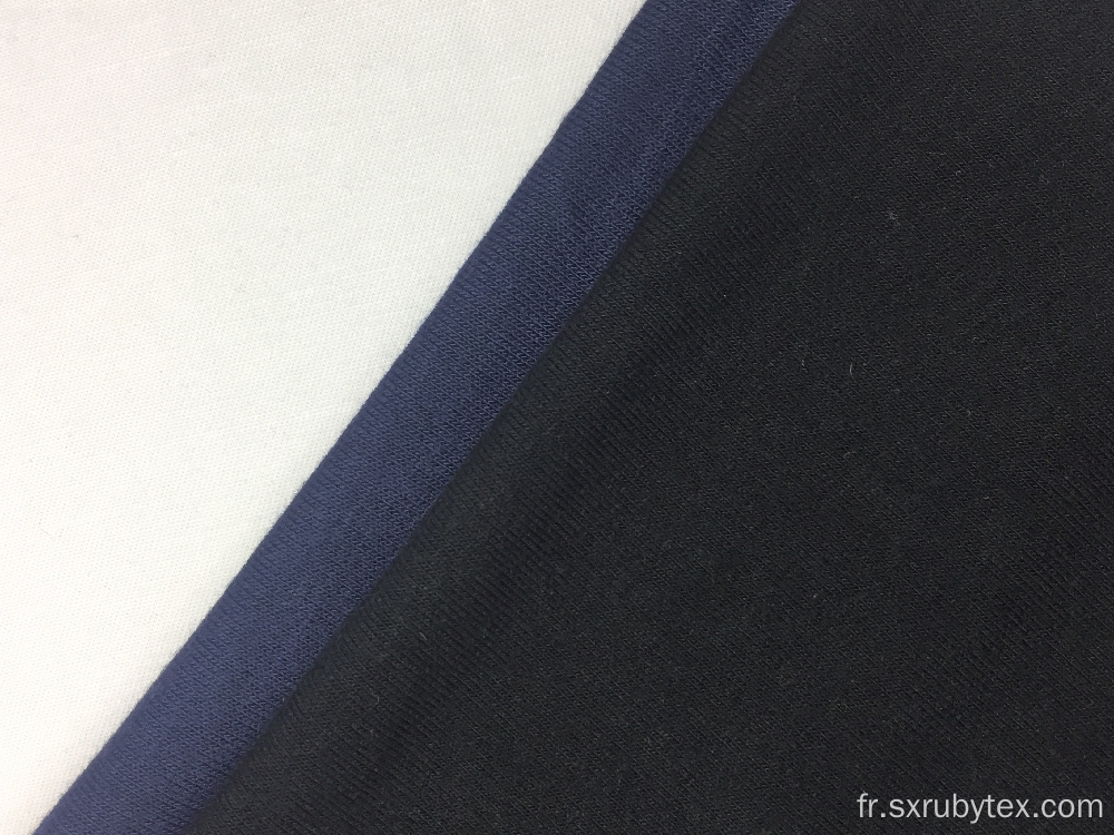 Rayon Spandex Single Jersey Tissu Solide