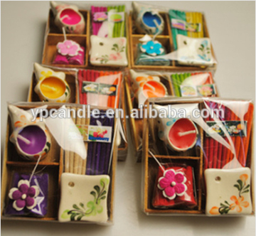 Tower incense joss stick candle gift