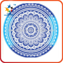 Cheap microfiber towel round beach towel