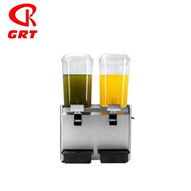 18lx2 Doubletank Cooling Spray Juice Dispenser Grt-Lp18X2