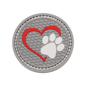 Luxury Diamond-Studded Car Cup Holder Mat